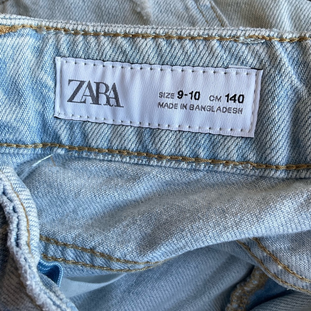 Zara Ripped Wide Leg Jeans - Picture 8 of 8